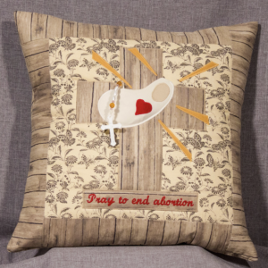Original Pro-life Prayer Pillow