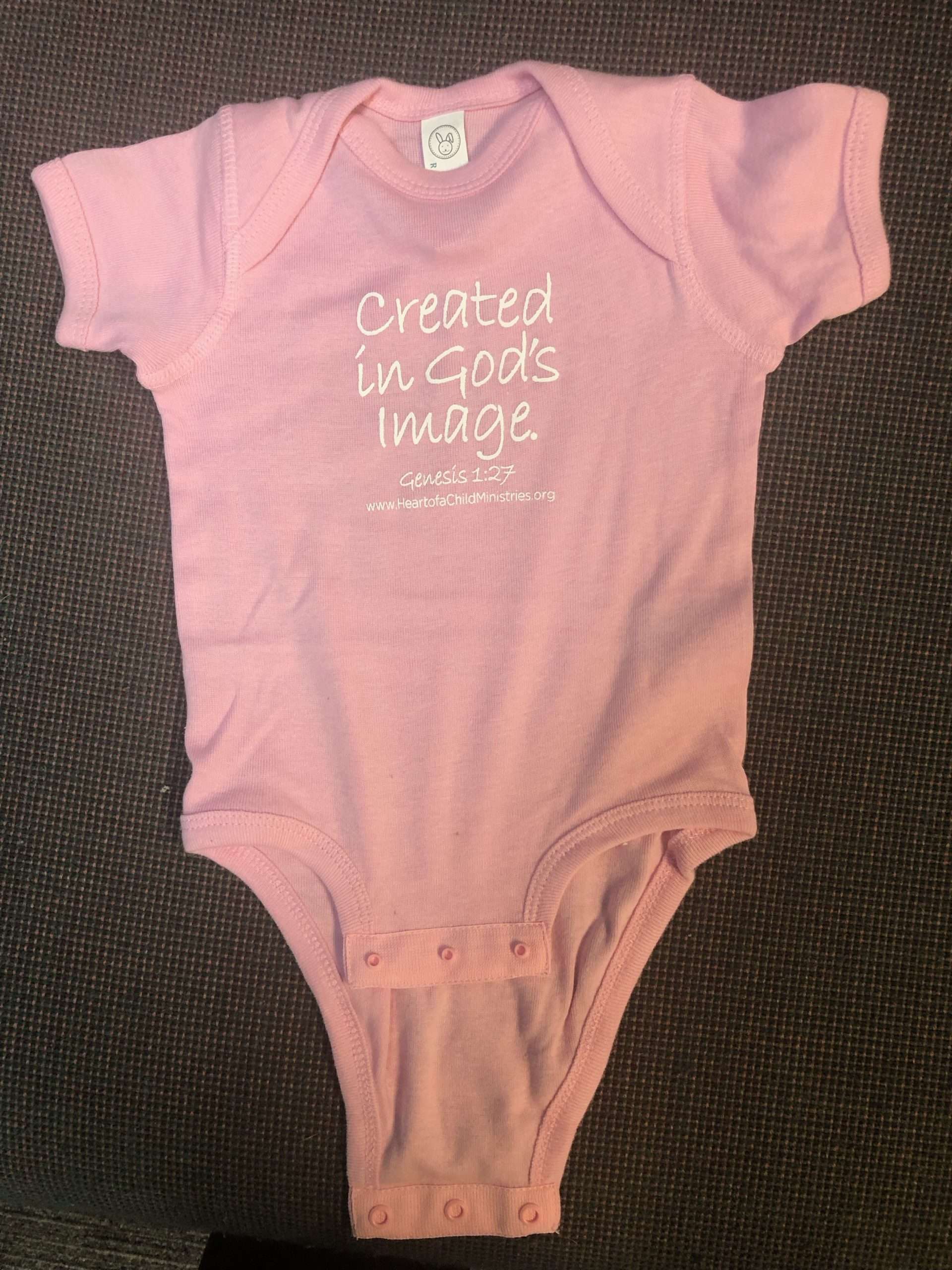 "Created in God's Image" - Onesie